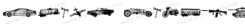 Items Regular字体转换